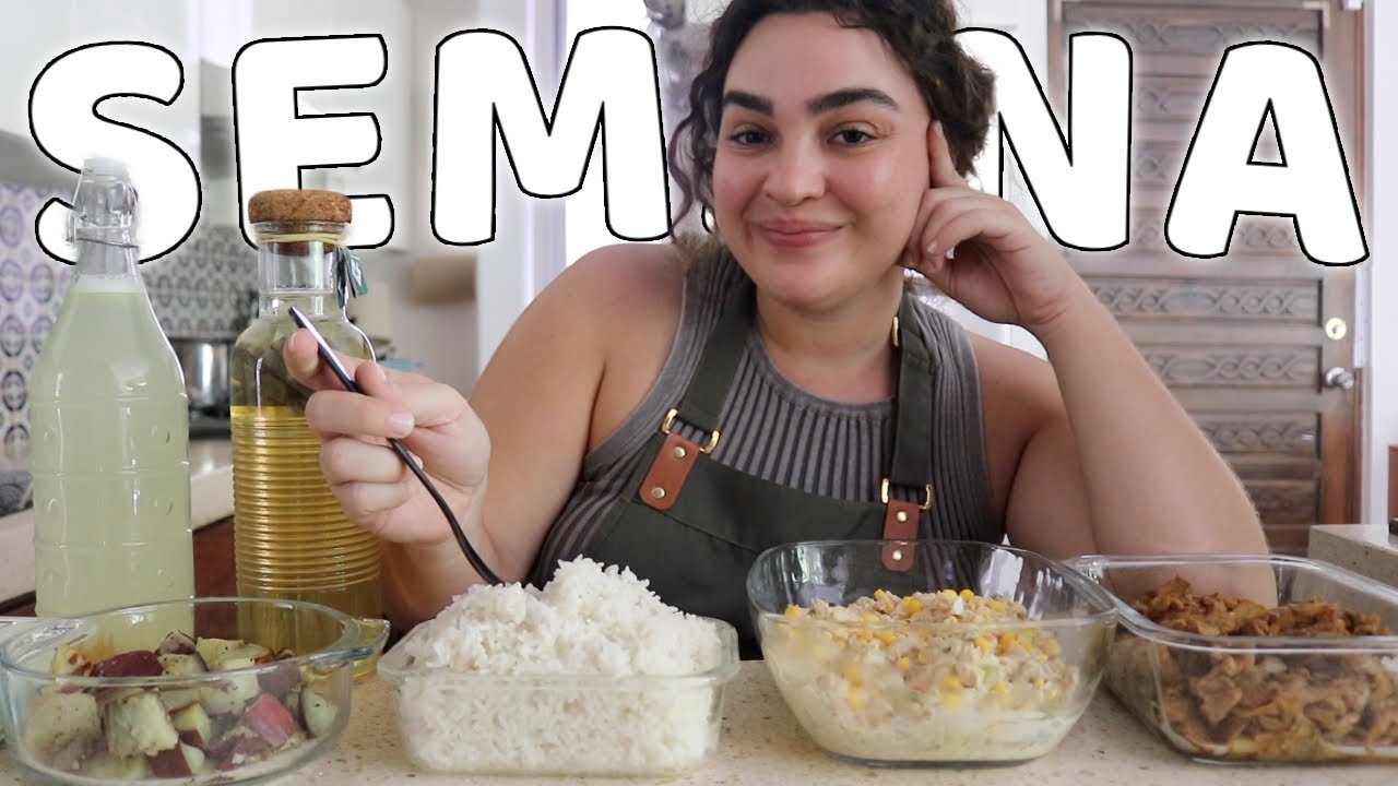 Lo que como en una semana 🥘✨ COCINA CONMIGO
