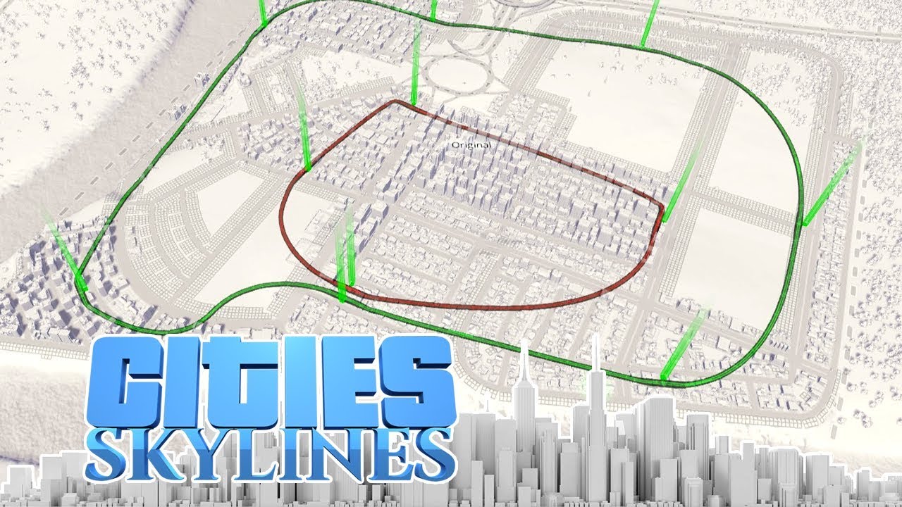 Zweikreis U Bahn System anlegen in Cities - Cities Skylines - DLC City 10