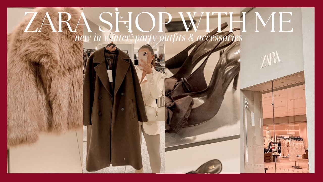 ZARA: ПОКУПАЙТЕ СО МНОЙ | Что нового в зимней моде, праздничном сезоне и аксессуарах