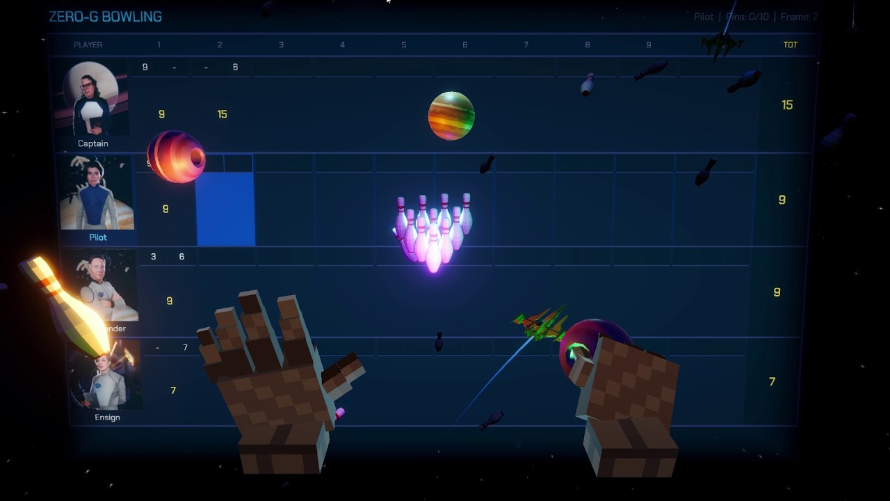 Zero-G Bowling