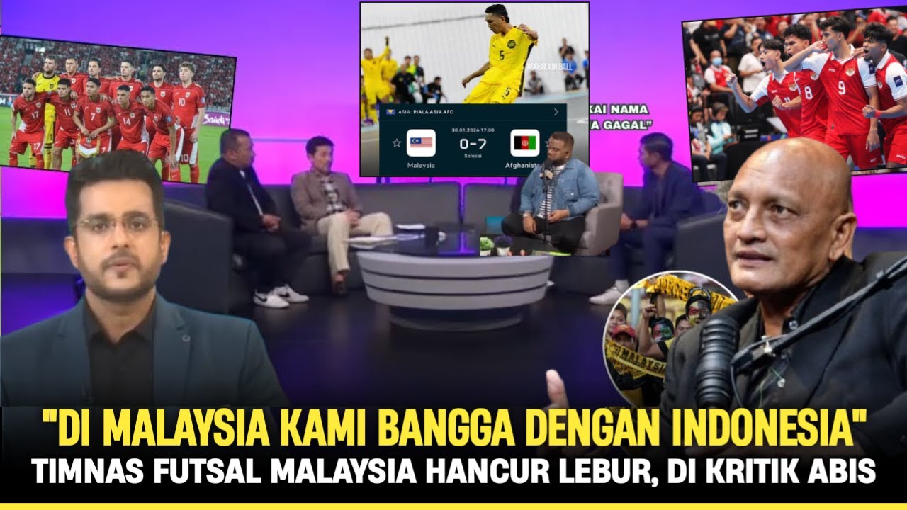 MALAH BANGGAKAN INDONESIA! Timnas Futsal Malaysia Jadi Tim Terburuk, Pengamat Malay Banga Dgn Indo