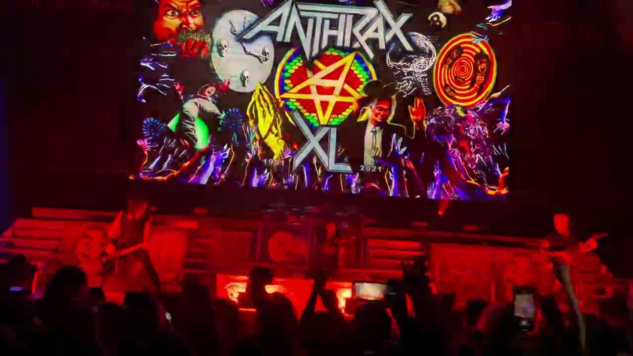 ANTHRAX I Am The Law San Antonio, TX 2/10/23