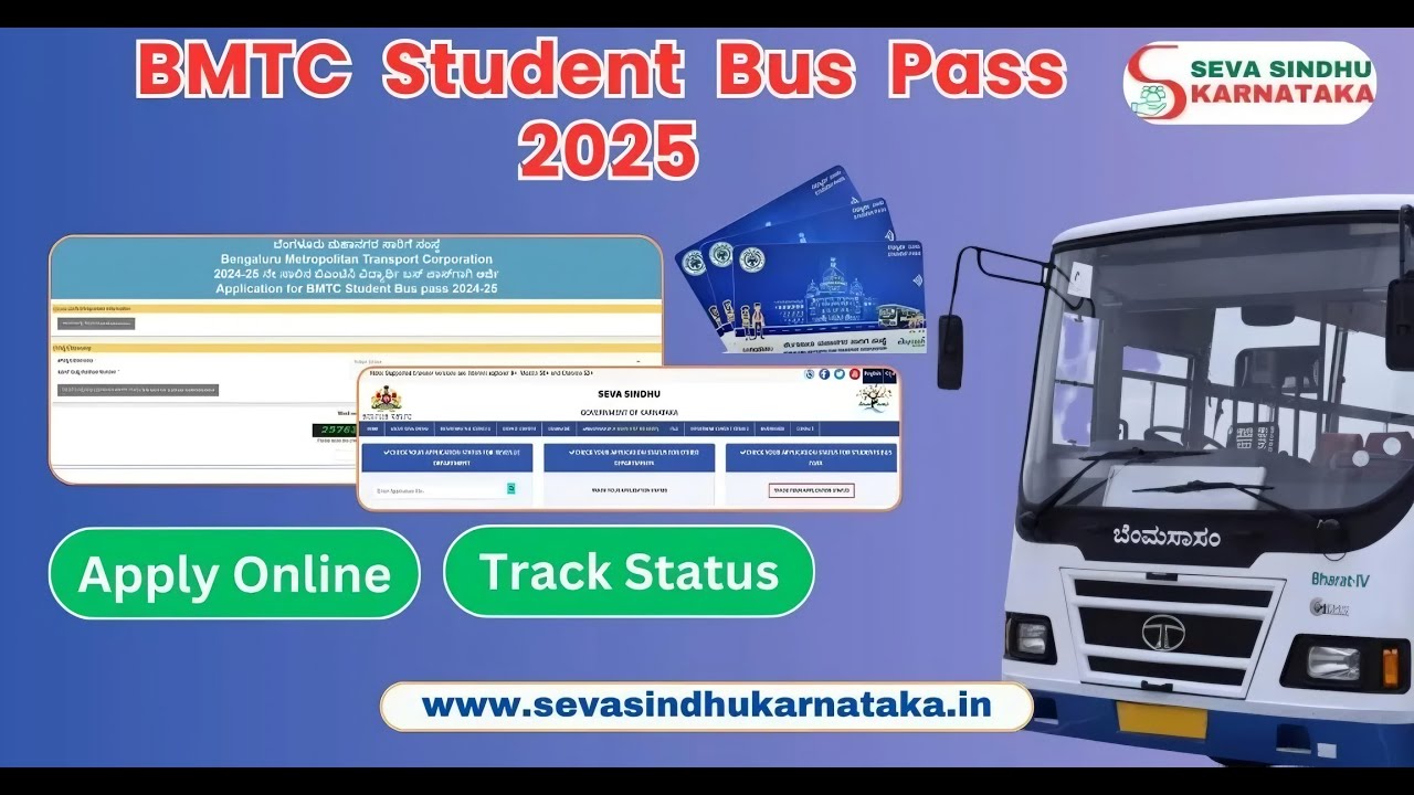Complete Process to Apply BMTC Bus Pass 2025-26  Online Easily /ಮನೆಯಿಂದಲೇ BMTC ಬಸ್ ಪಾಸ್ ಪಡೆಯುವ ವಿಧಾನ