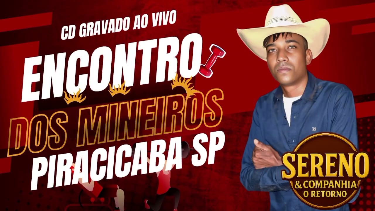 Sereno e companhia 2025, Show gravado ao vivo Piracicaba SP 