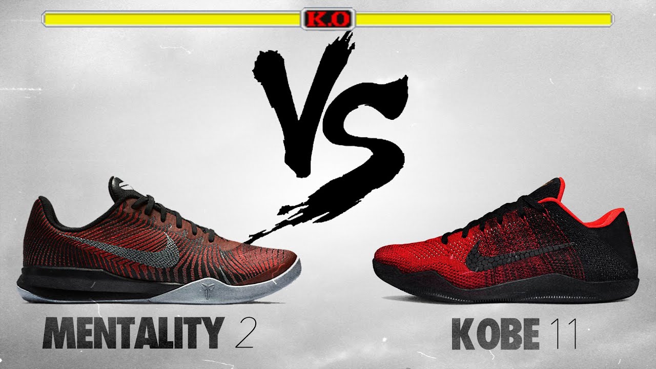 Nike Kobe Mentality 2 vs Nike Kobe 11!