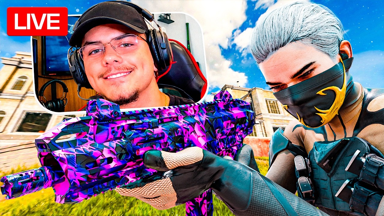 🔴 AO VIVO! SOLO vs SQUADS COM O NOVO META WARZONE