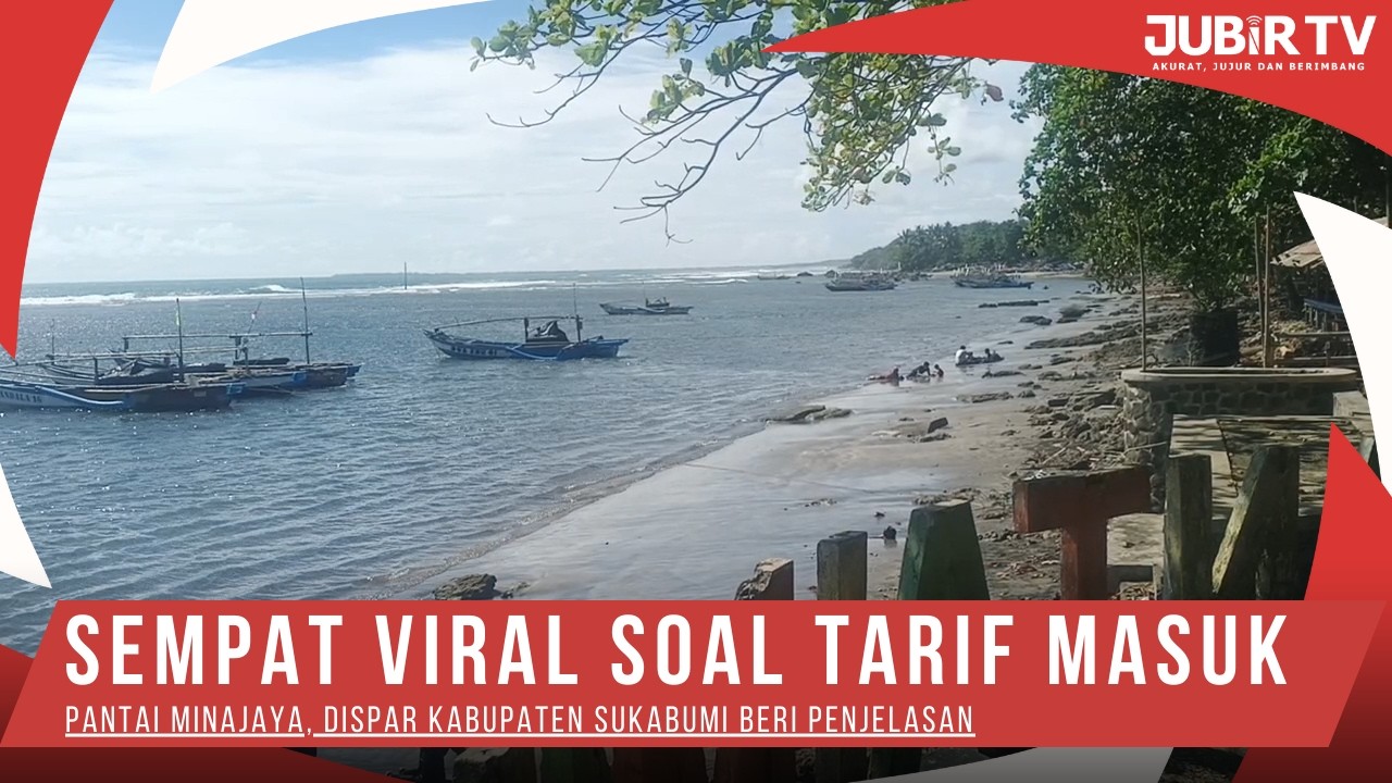 Sempat Viral soal Tarif Masuk Pantai Minajaya, Dispar Kabupaten Sukabumi Beri Penjelasan