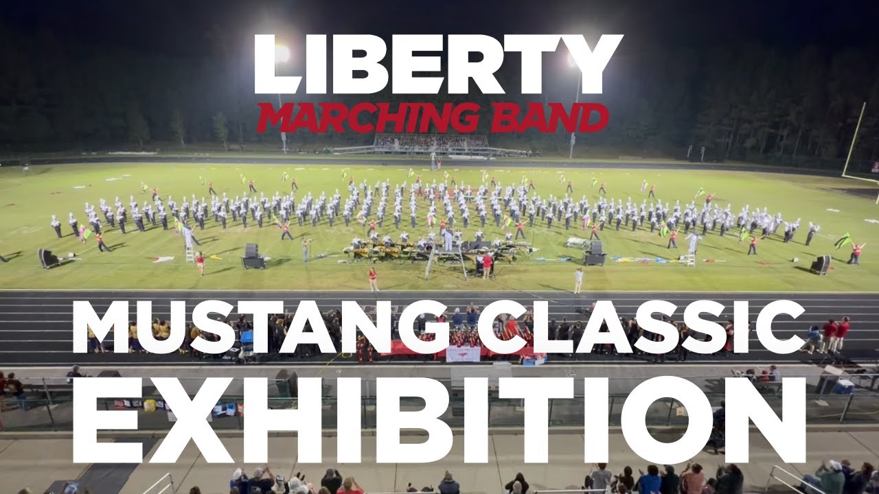 Liberty University Marching Band 2025 Mustang Classic Exhibition