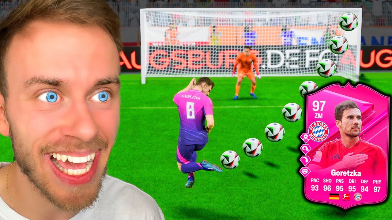 EA hat Leon Goretzka zum GOAT gemacht! 👀🐐(97er Futties Karte)