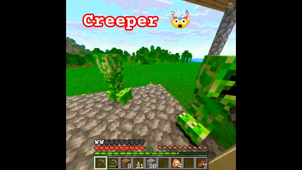 Creeper Destroyed My House 💥😭  