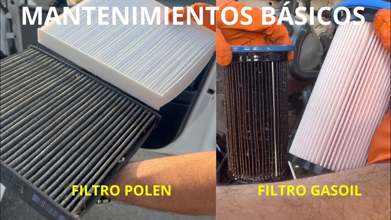 MANTENIMIENTOS Cambio filtro polen y combustible Seat Leon 1.6 2.0 TDI