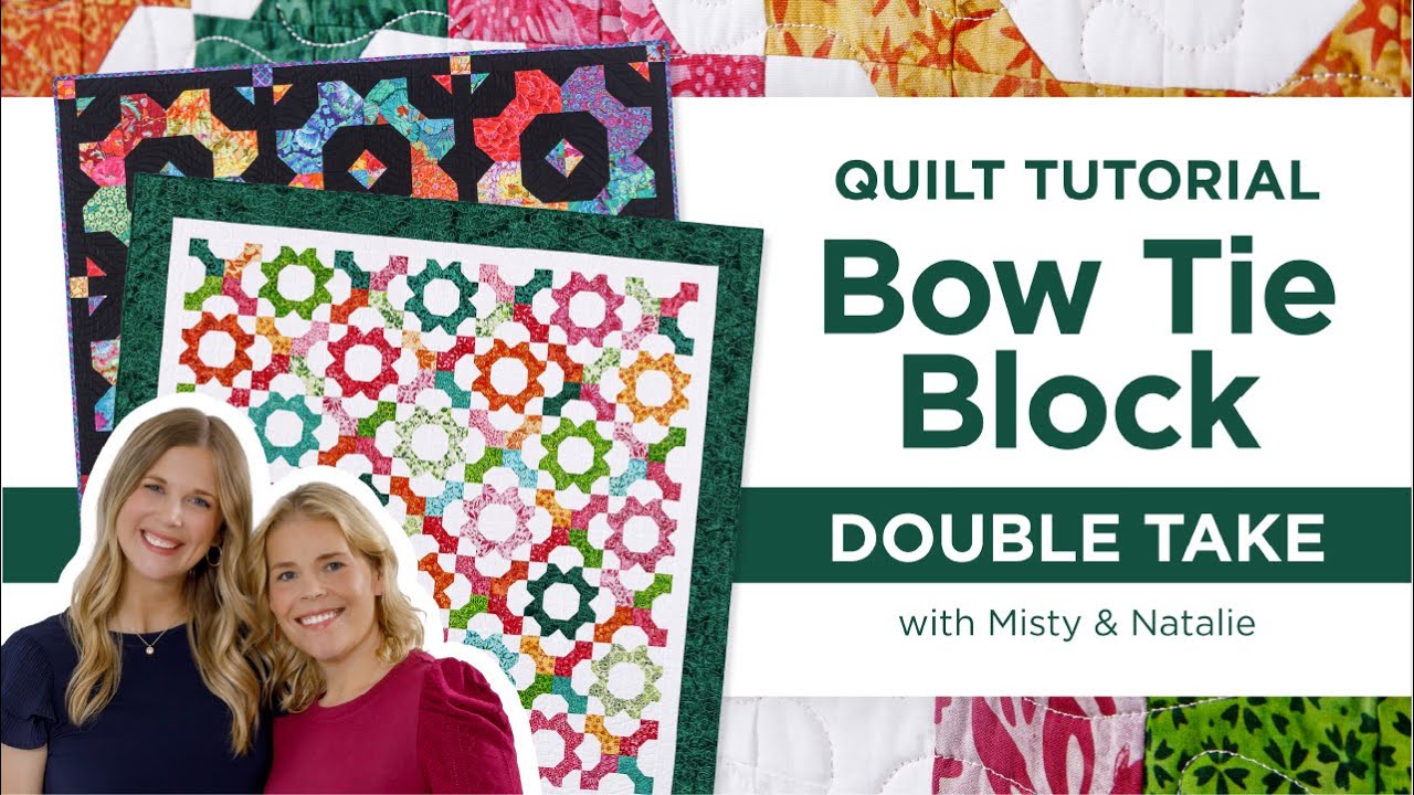 Bowtie Block Double Take: Two New Patterns for a Classic 1800s Quilt Block