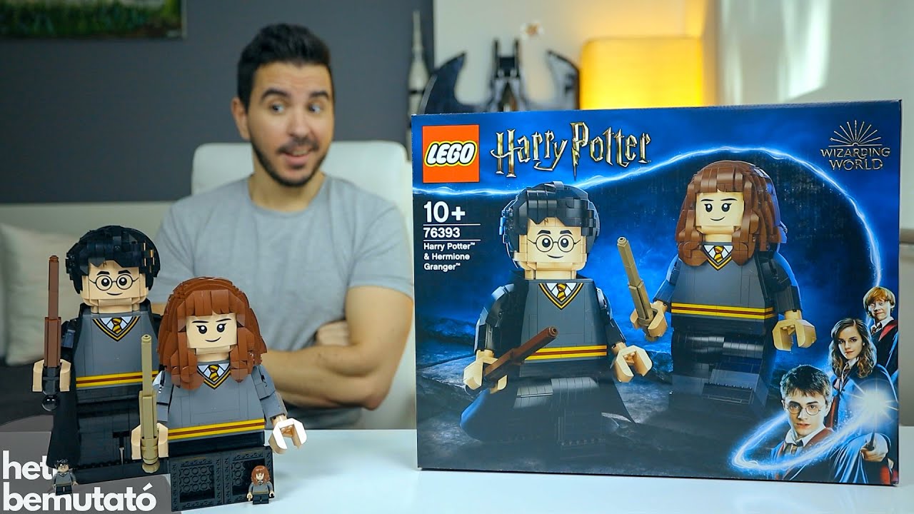 Minifigek, MEGA méretben || LEGO 76393 Harry Potter és Hermione Granger bemutató