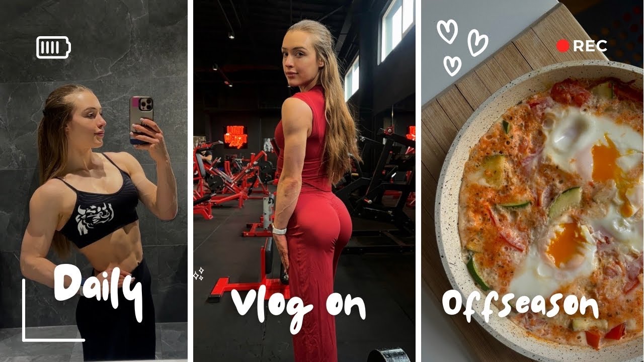 BIKINI FITNESS IFBB PRO OFFSEASON DAILY VLOG