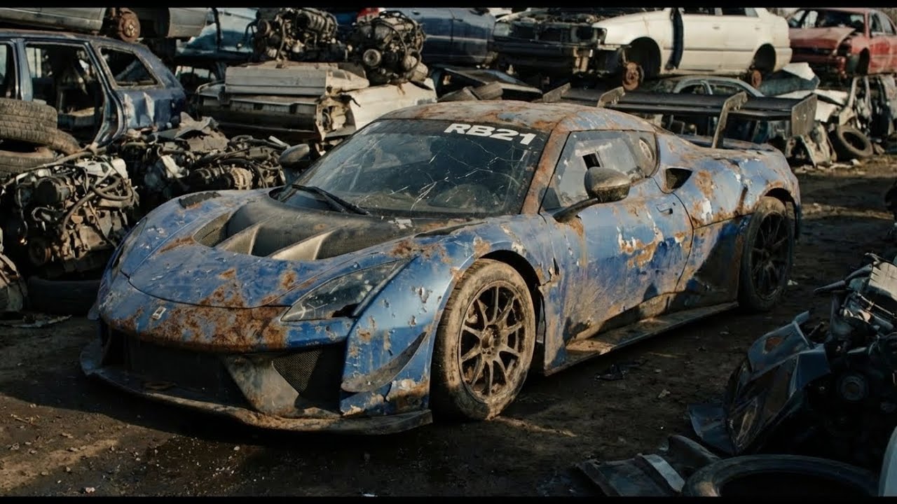 ASMR Car Restoration: Racing RB21 2025 - From Abandoned Junkyard to Perfect Condition