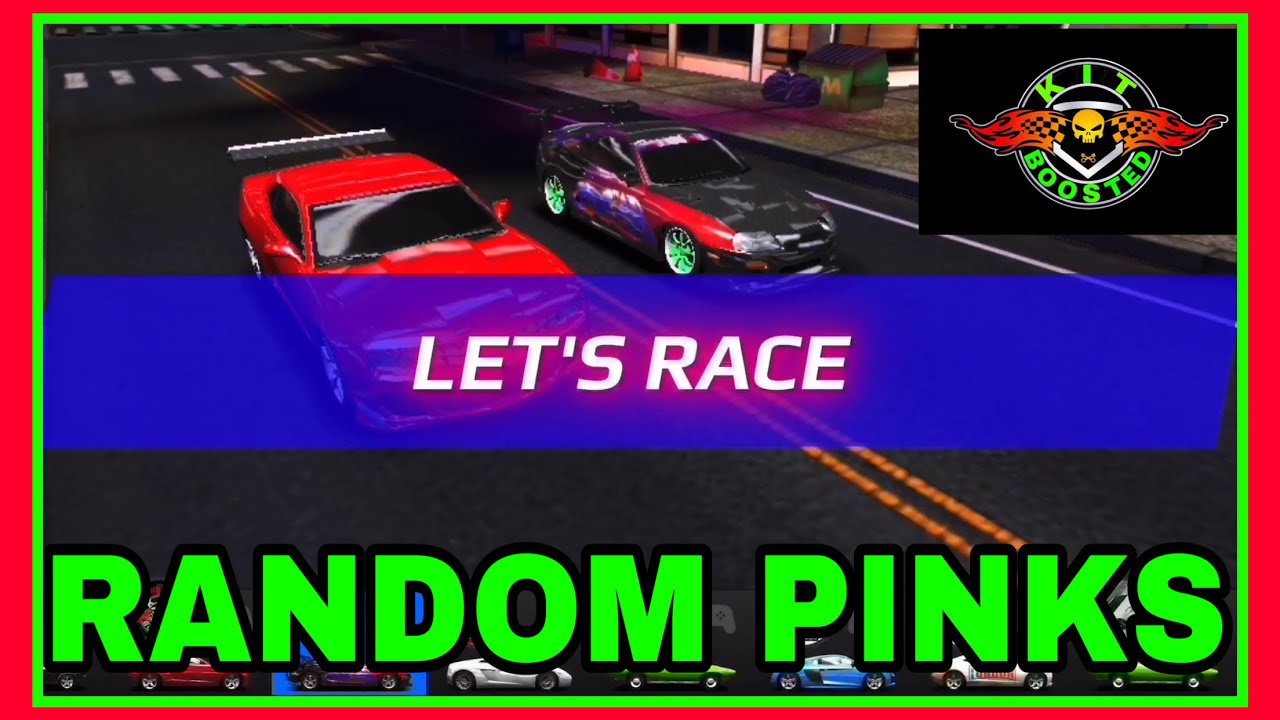 Rush racing 2 More (( random pinks )) thanks for watching. Don’t forget to hit that like button 👍