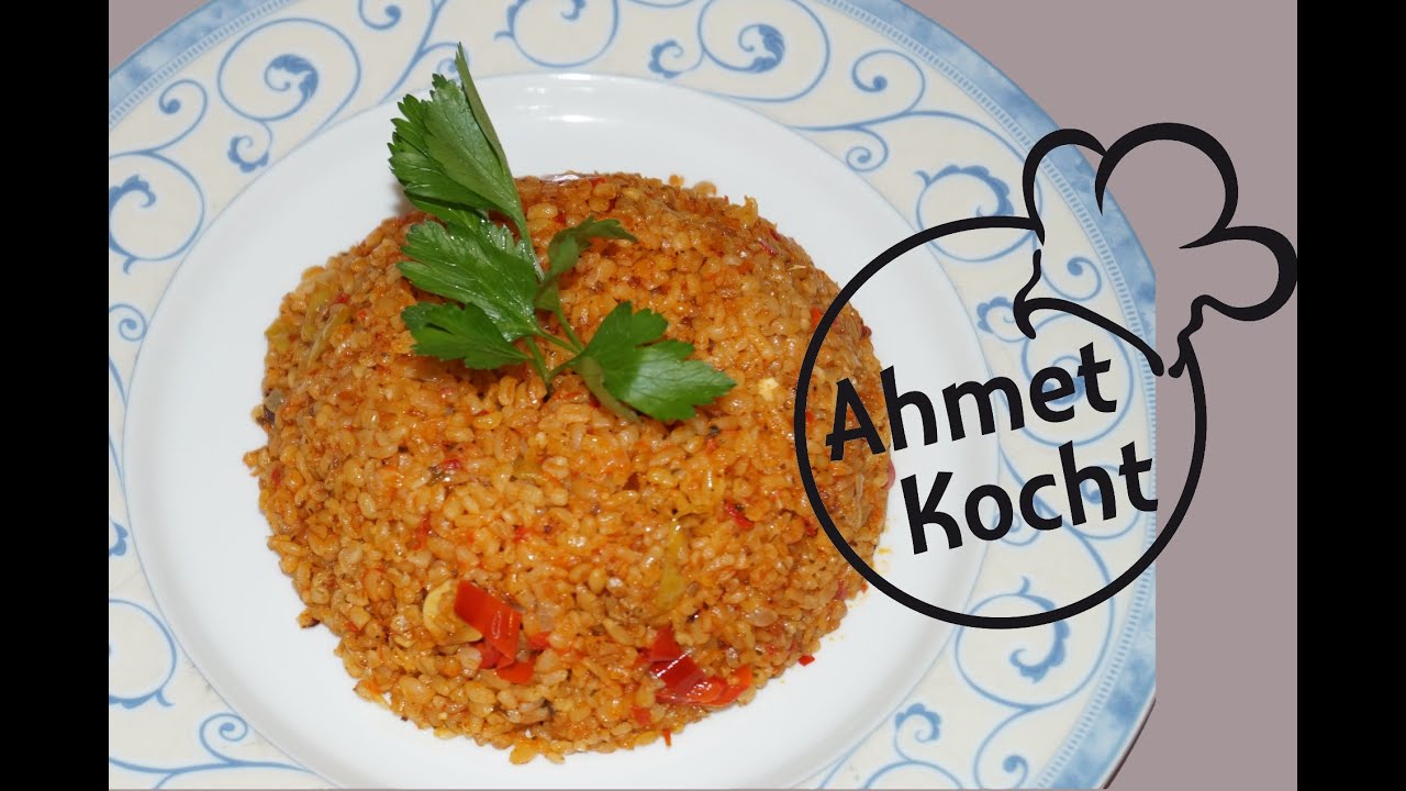 Rezept: Bulgur mit Paprika | AhmetKocht | türkisch kochen | Folge 97