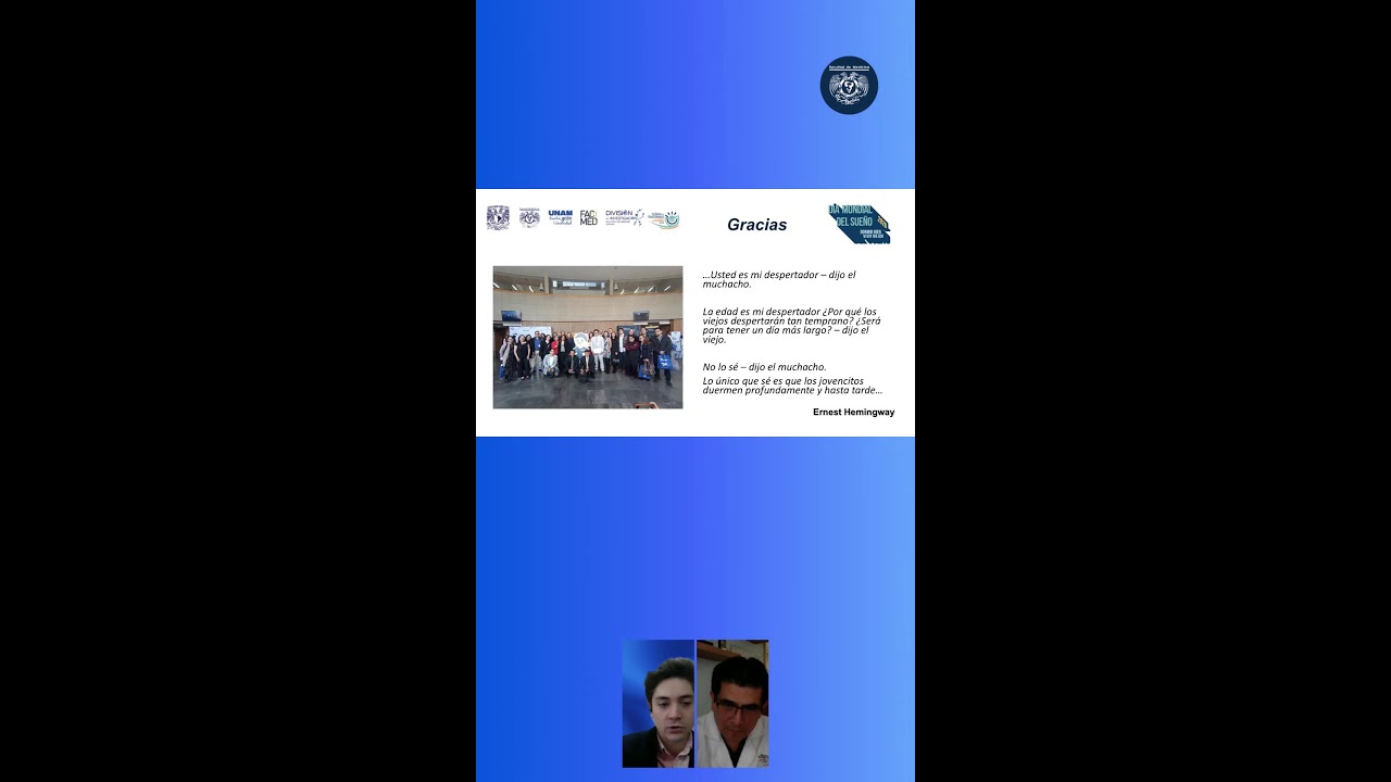 Conferencia Más Salud: Clínica de trastornos del sueño de la Facultad de Medicina de la UNAM 📱