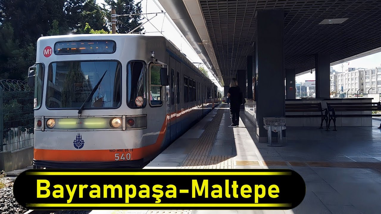 Metro Station Bayrampaşa-Maltepe - Istanbul 🇹🇷 - Walkthrough 🚶