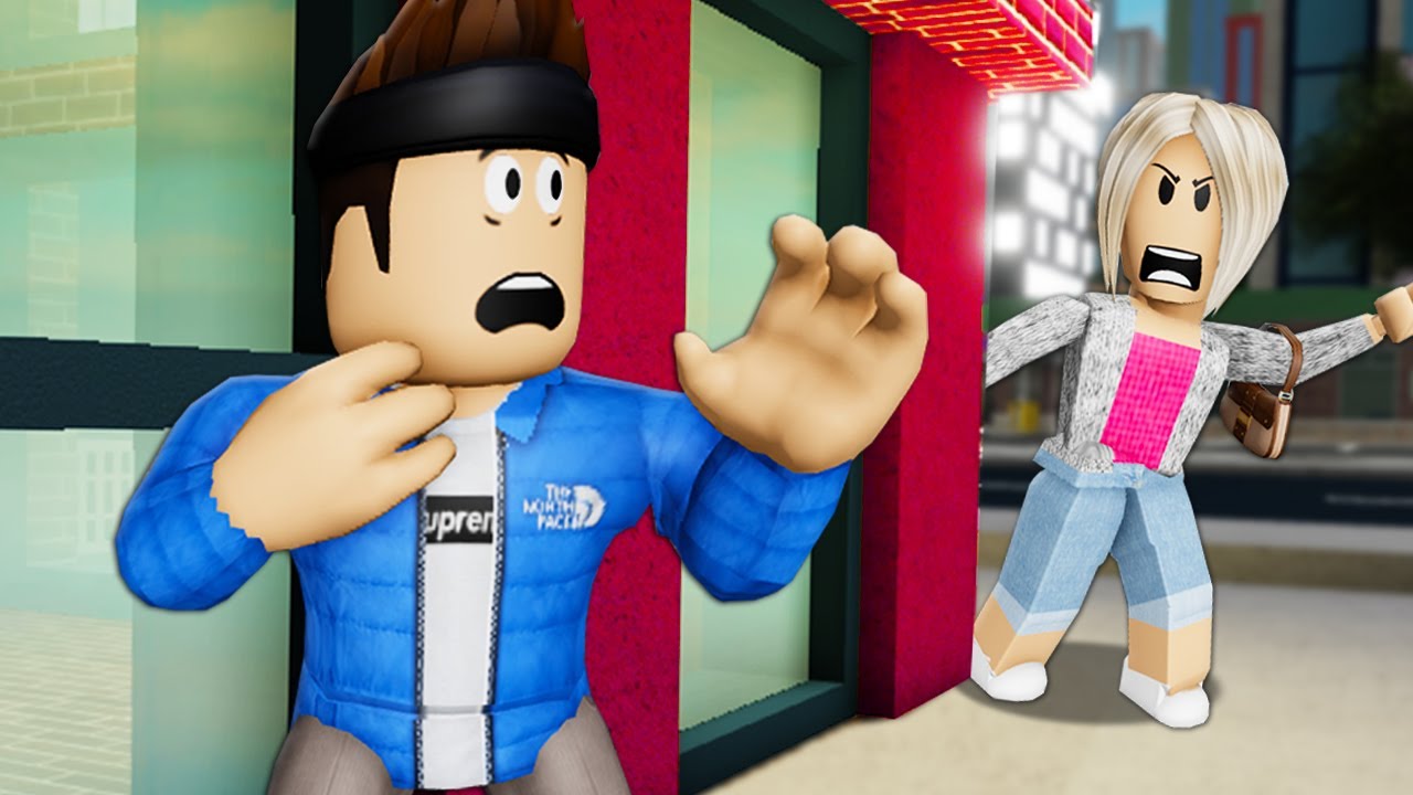 Stalked By A Karen! A Roblox Movie