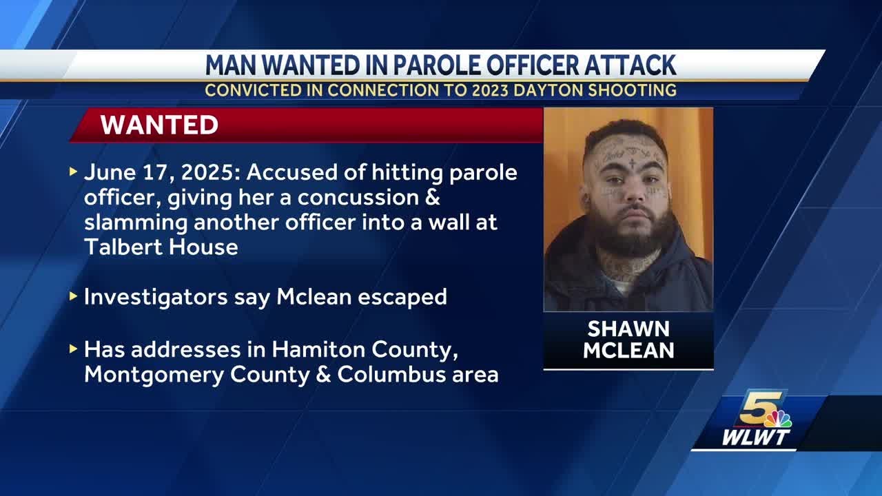 Cincinnati police search for man wanted for assault on parole officers