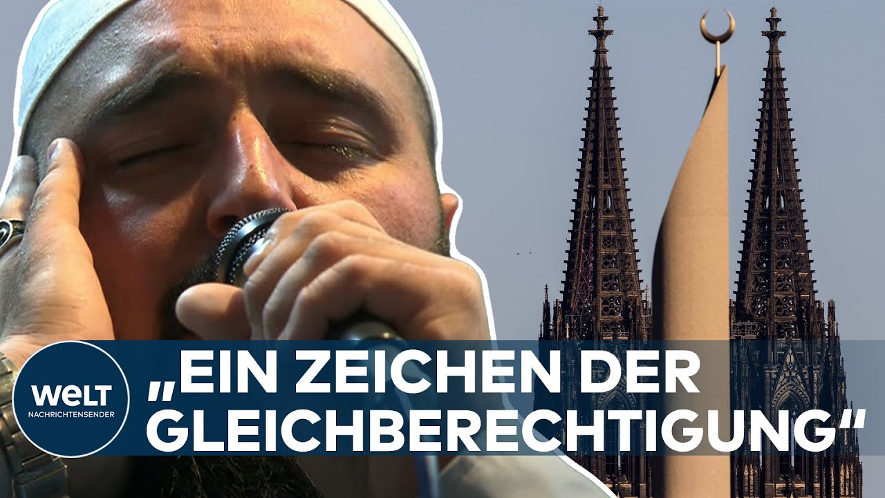 ZENTRALMOSCHEE K&Ouml;LN: Muezzin darf erstmals &uuml;ber Lautsprecher zum Gebet rufen