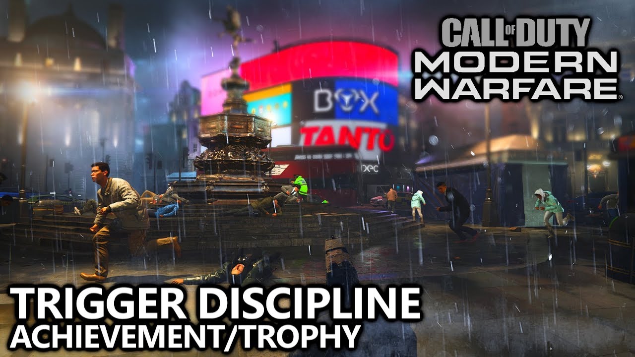 Call of Duty Modern Warfare - Trigger Discipline Achievement/Trophy Guide