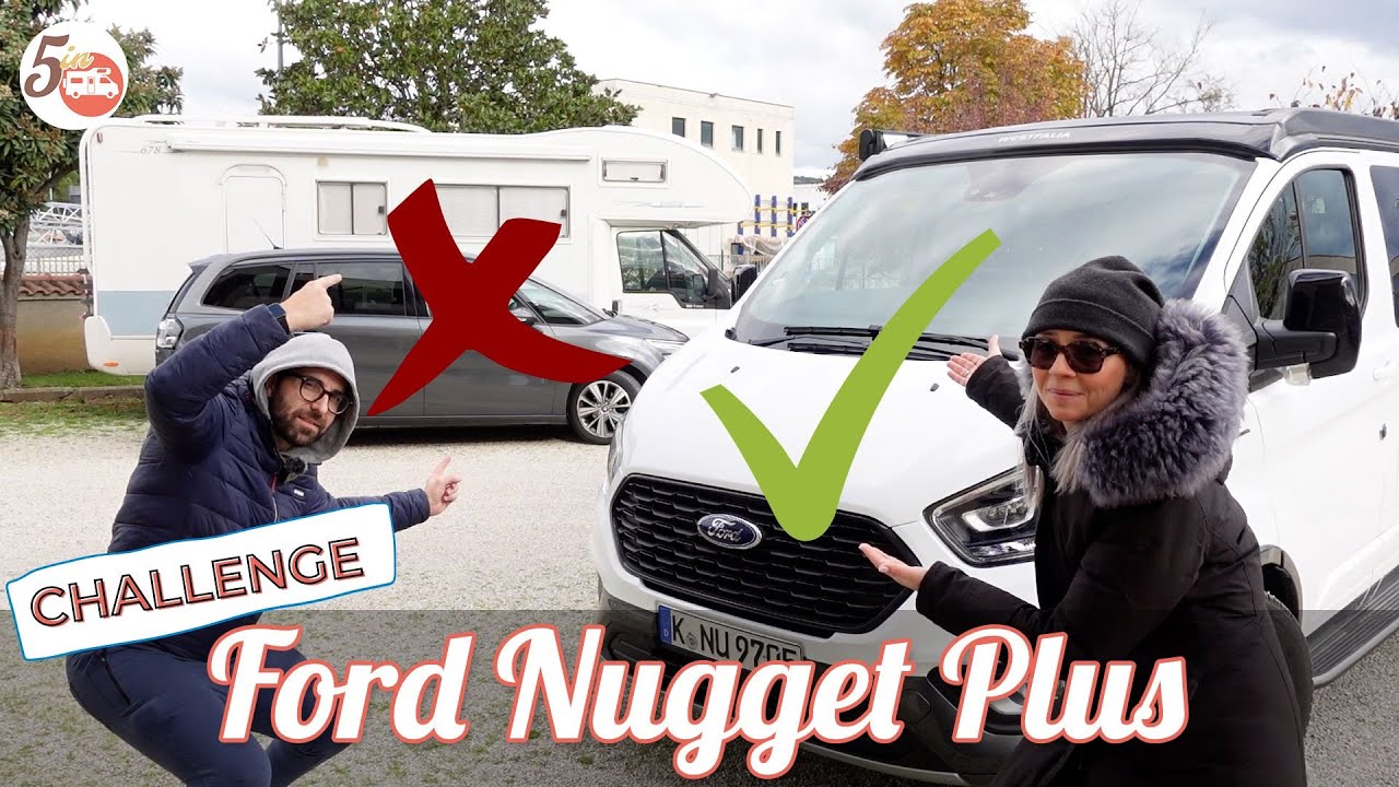 SFIDA ACCETTATA: PER 10gg PROVIAMO la VANLIFE con FORD NUGGET PLUS senza CAMPER e AUTO (Ep. 130)