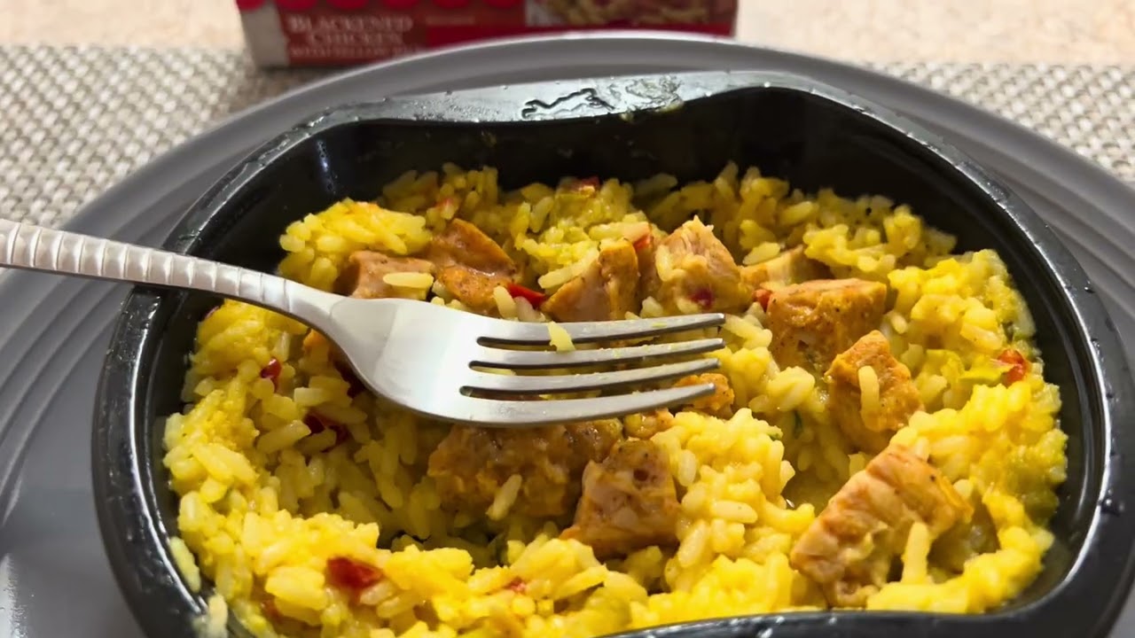 Zatarain’s Blackened Chicken with Yellow Rice 