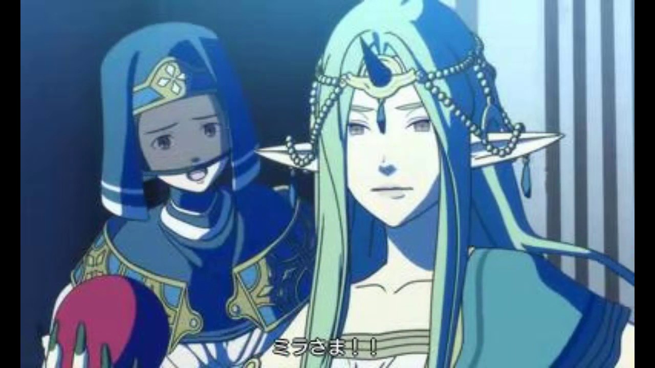 Fire Emblem Echoes: Shadows of Valentia Cutscene: Angry Goddess [JP subtitles]