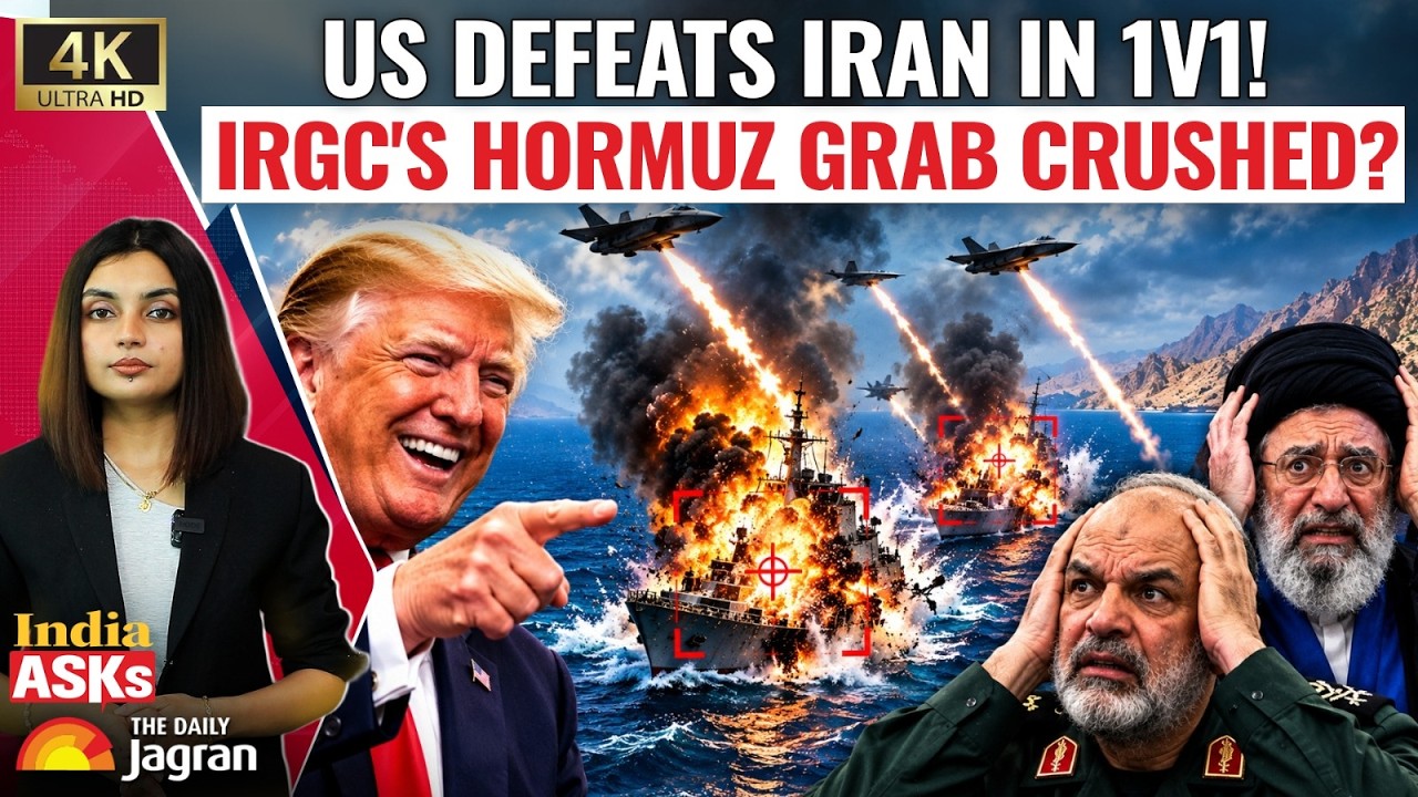 Iran Military Defeated In 1v1! US CENTCOM Crushes IRGC's Attack On US Navy | Who's Winning Hormuz?