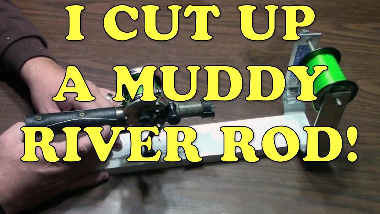 Turn a BROKEN Fishing Rod Into an AWESOME Reel Spooling Station!