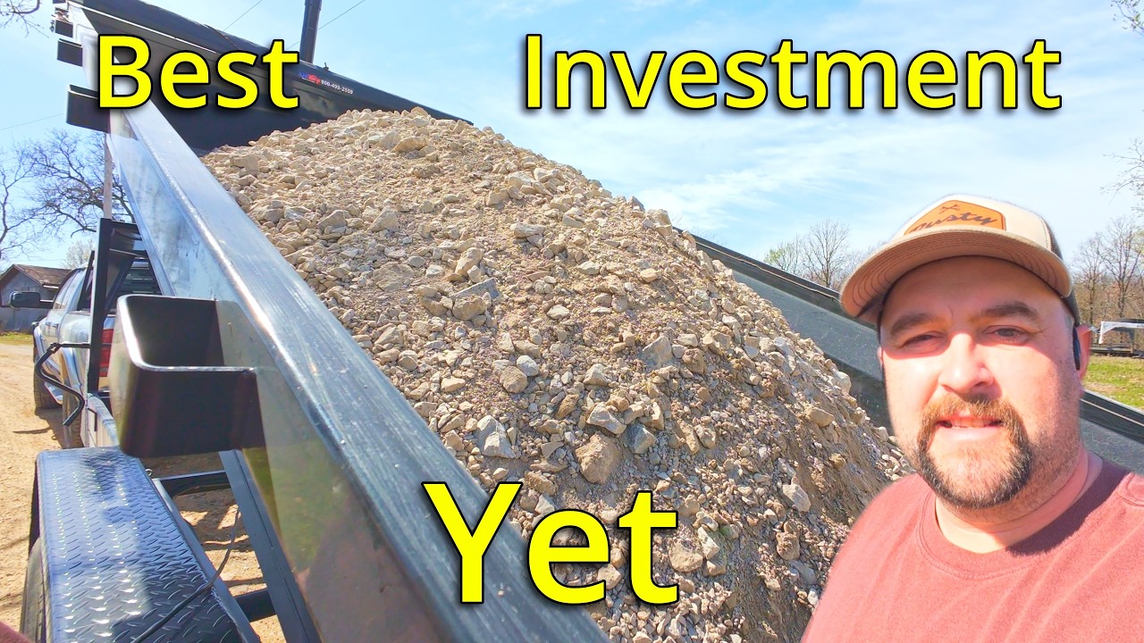 Hauling 100,000 lbs. Of Rock With Our New Texas Pride Dump Trailer