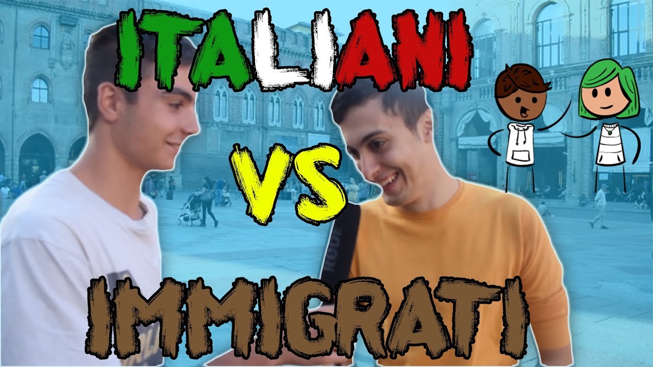 Gli ITALIANI cosa pensano degli IMMIGRATI ? ● Interviste Serie