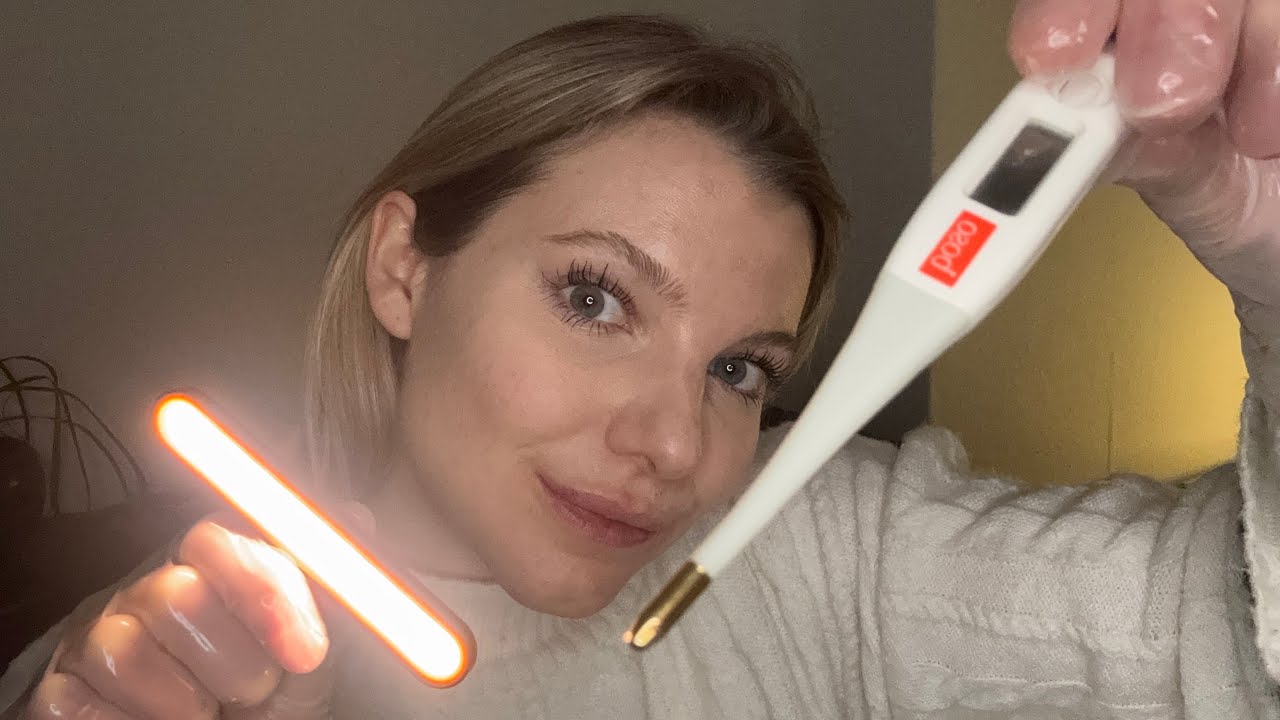 Ich checke dich kurz durch 🖤🌙 Night Nurse ASMR