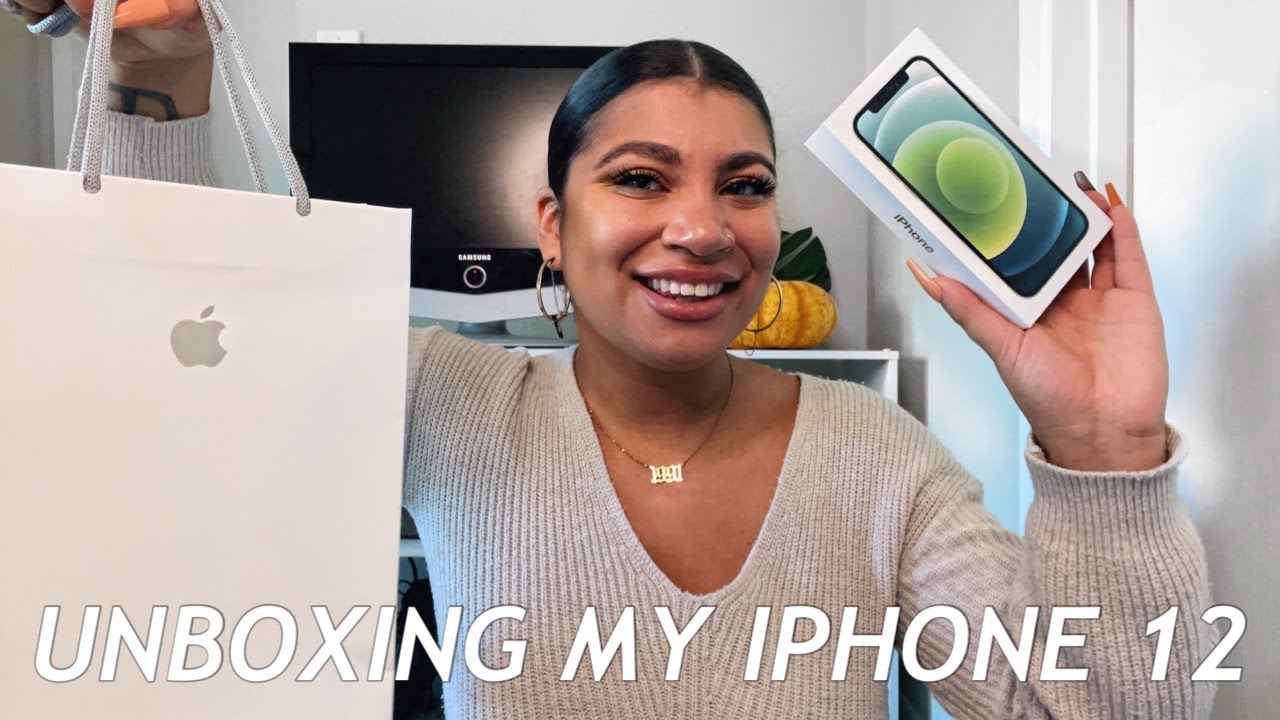 iPHONE 12 UNBOXING & SET UP - FIRST IMPRESSIONS