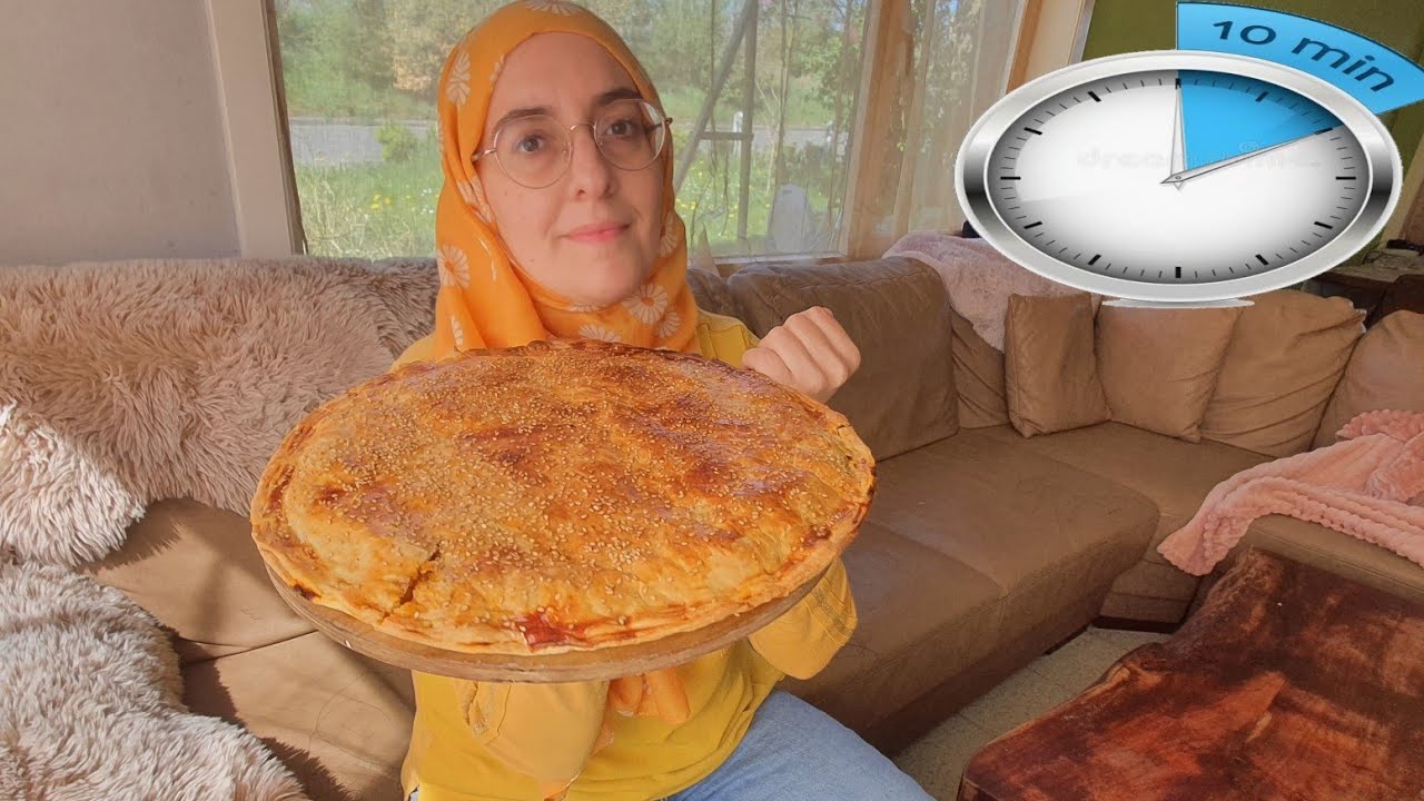 EN 10 MINUTOS 😱 LA MEJOR EMPANADA EXPRÉS QUE HE PROBADO!! FÁCIL/RAPIDA/DELICIOSO!!