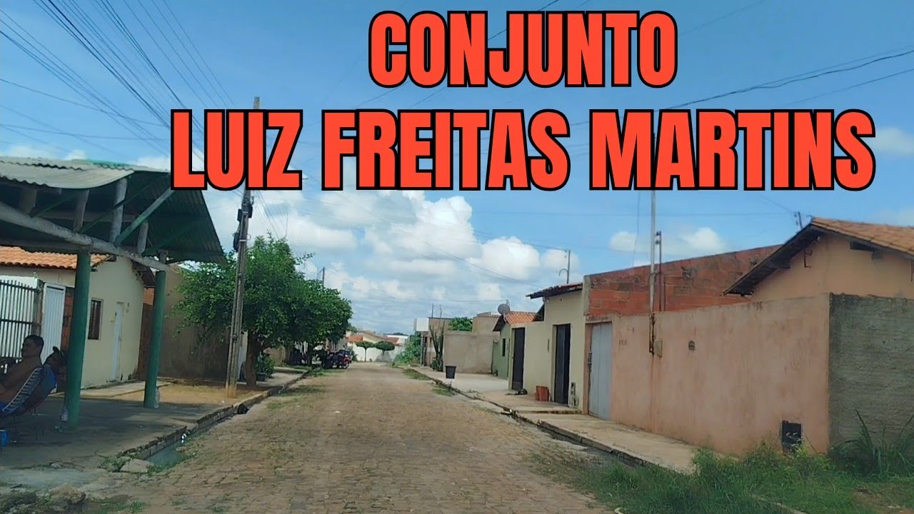 Conjunto Luiz Freitas Martins, bairro canela, em Oeiras, Piauí!!!