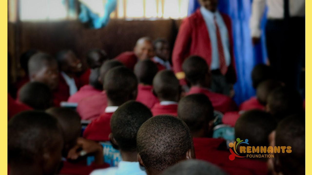 Alvita, Montana and Tr Narine during the Closing Ceremony at Sagrada Secondary School.
