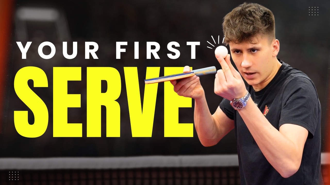The FIRST Table Tennis Serve Every Beginner Should Learn