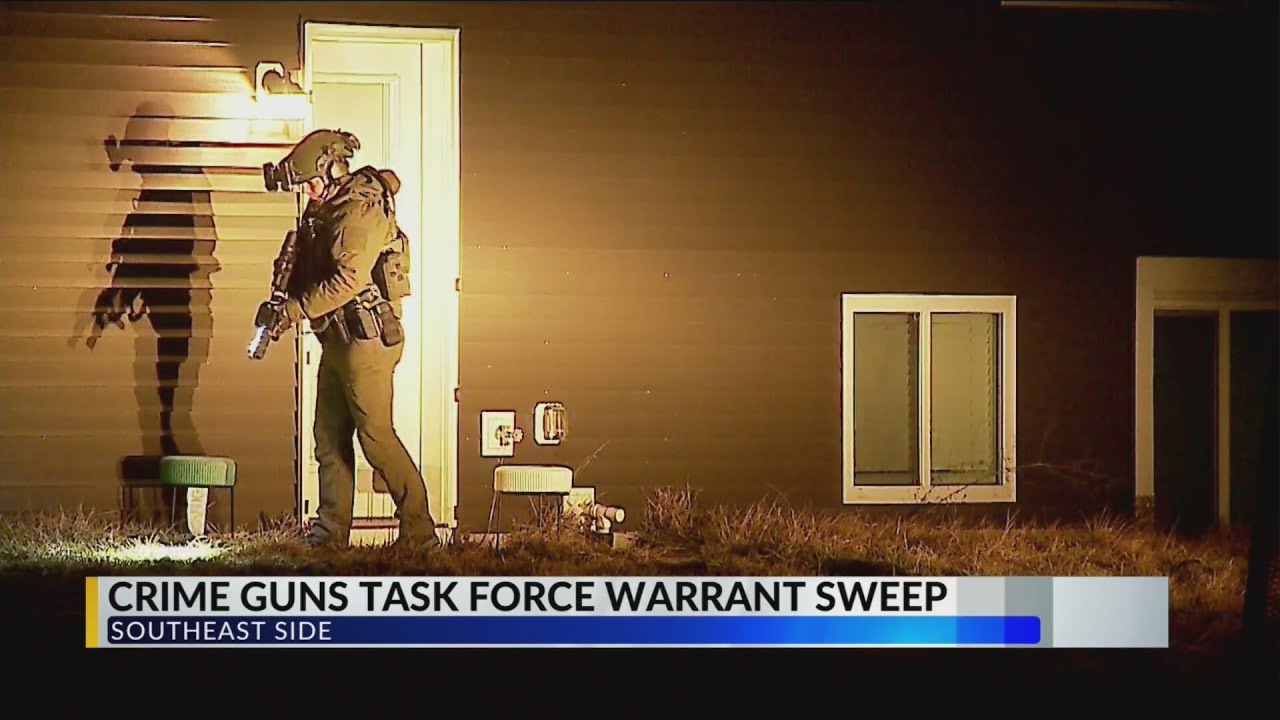 Federal, state, local authorities conduct warrant sweep