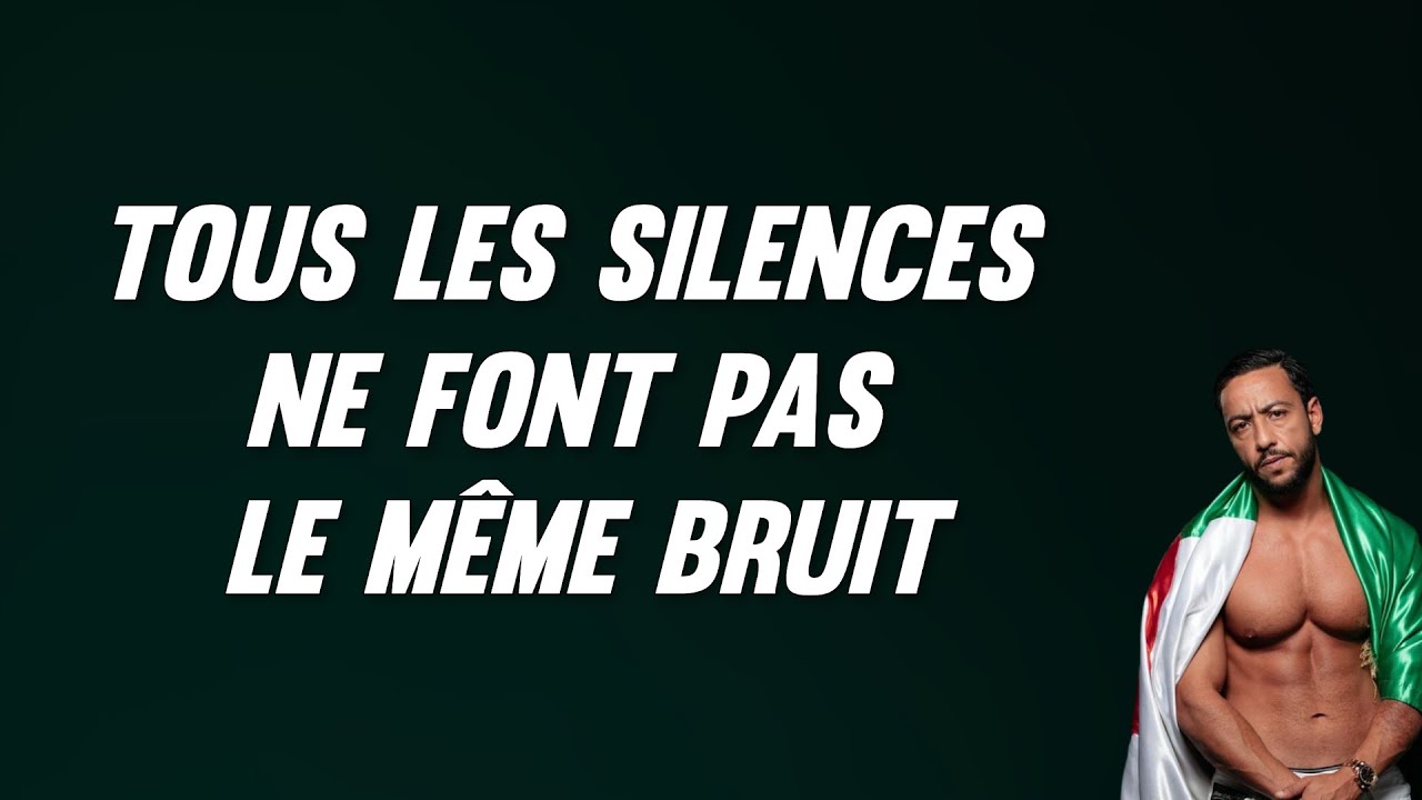 Lacrim - TOUS LES SILENCES NE FONT PAS LE M&Ecirc;ME BRUIT (Paroles)
