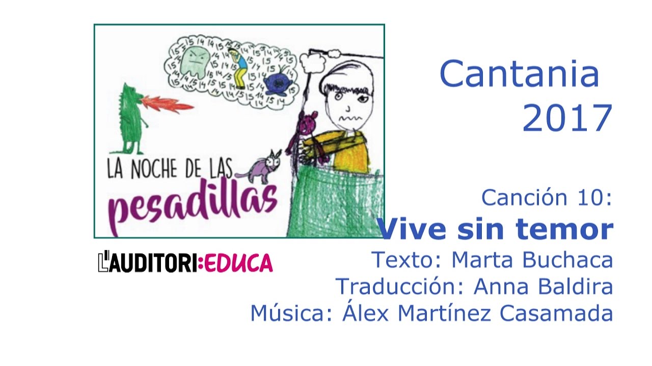 VIVE SIN TEMOR - CANCION 10 - CANTANIA