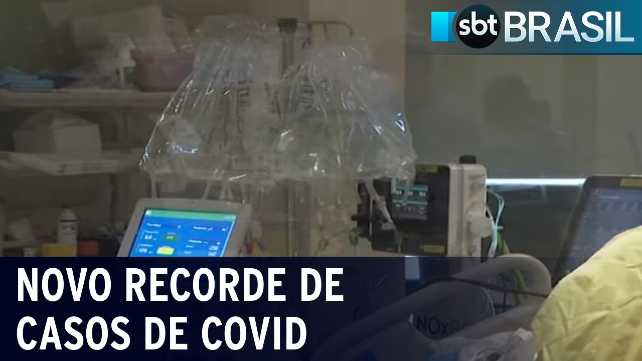 Internações e procura por testes de covid aumentam nos Estados Unidos | SBT Brasil (05/01/22)