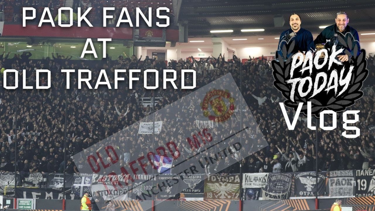 PAOK Today vlog: Το ασπρόμαυρο ποτάμι - Είδαμε μία από τις καλύτερες κερκίδες του ΠΑΟΚ από κοντά!