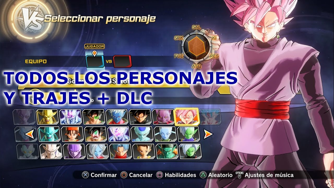 Dragon Ball Xenoverse 2 | Todos los Personajes y Trajes + DLC | ANÁLISIS año 2017