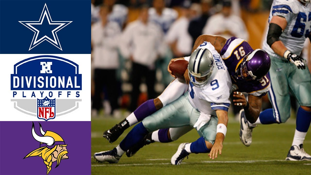 Cowboys vs Vikings 2009 NFC Divisional