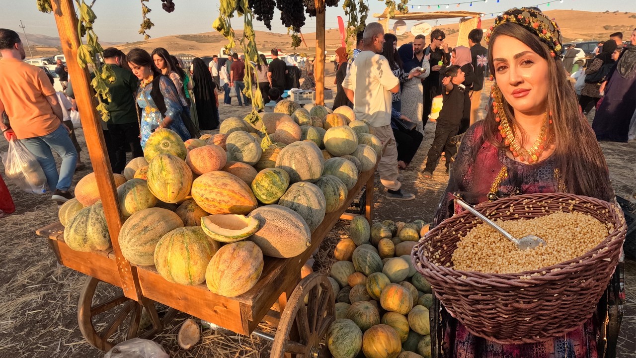 Kurdistan's Most Beautiful Fruit Festival | Slemani's Best Walking Tour