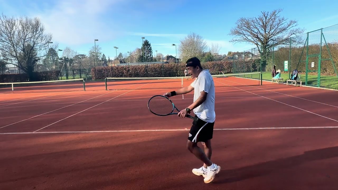 First Tennis session of Year 2026, 14 Jan, some highlights🎾