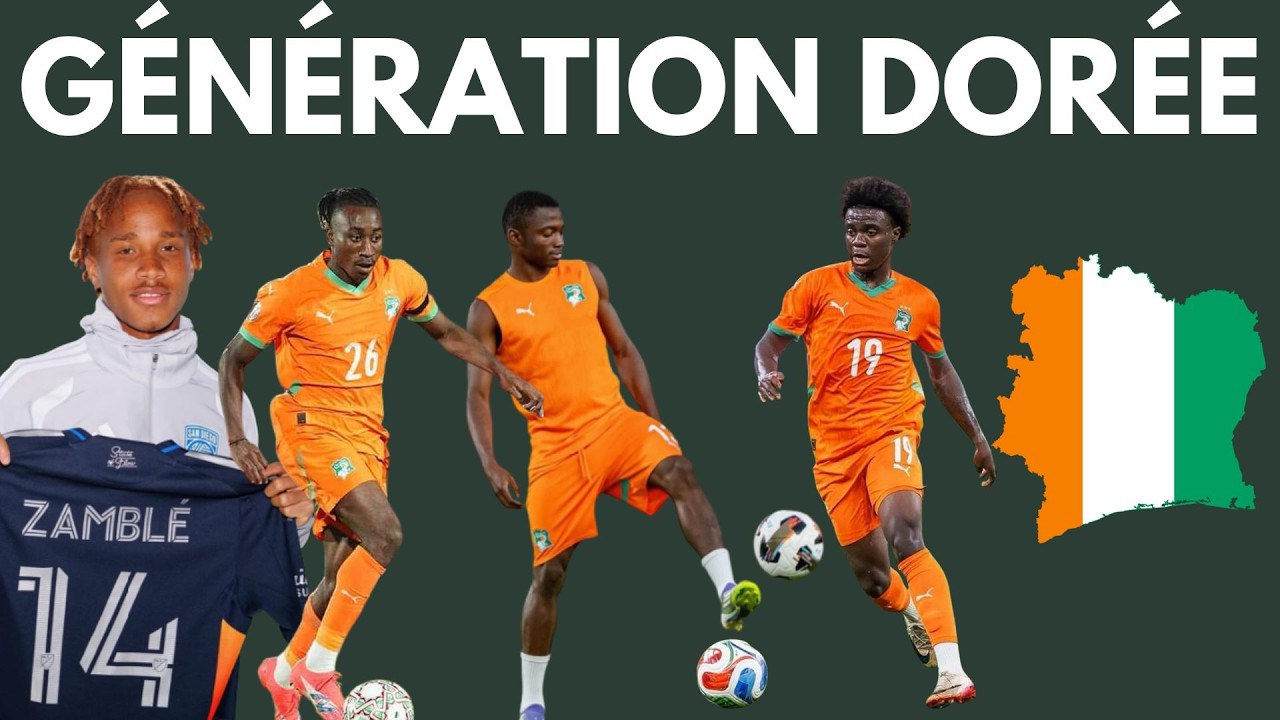 Génération dorée ivoirienne en marche | Kossounou vers la Premier League ?|  Journal des éléphants